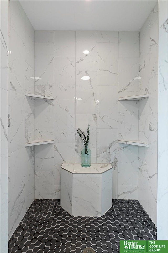 16831 Chandler St, Omaha, NE 68136 - bathroom with tiled shower