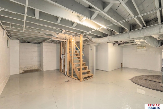 4709 Cuming St, Omaha, NE 68132 - view of unfinished below grade area