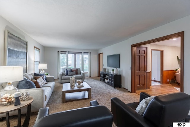 12212 Leavenworth Rd, Omaha, NE 68154 - living area with light carpet