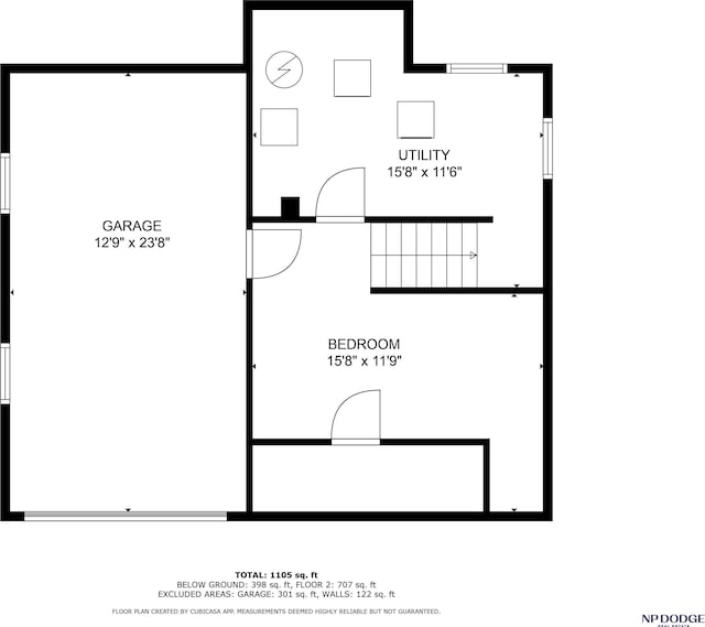 3185 Stone Ave, Omaha, NE 68111 - property floor plan
