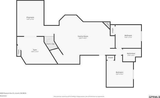 6500 Pheasant Run Ct, Lincoln, NE 68516 - home floor plan