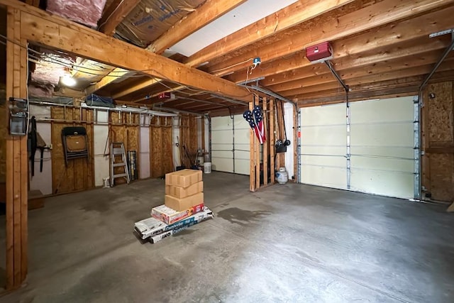 2203 Beaver Lake Blvd, Plattsmouth, NE 68048 - garage with a garage door opener