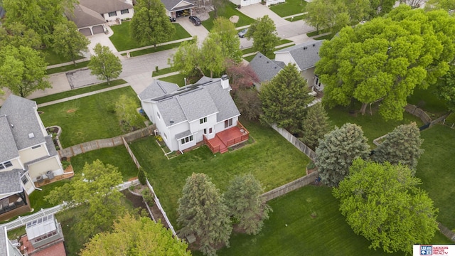 7432 Grand Oaks Dr, Lincoln, NE 68516 - aerial view of residential area
