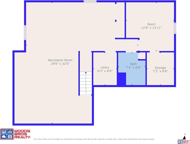 7432 Grand Oaks Dr, Lincoln, NE 68516 - home floor plan