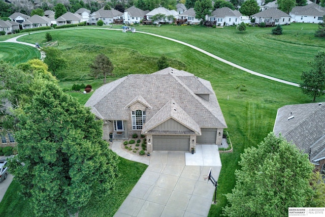 9711 S 176th St, Omaha, NE 68136 - aerial perspective of suburban area