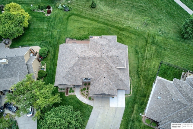 9711 S 176th St, Omaha, NE 68136 - aerial view of property and surrounding area