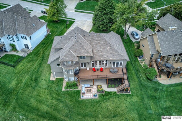 9711 S 176th St, Omaha, NE 68136 - view from above of property