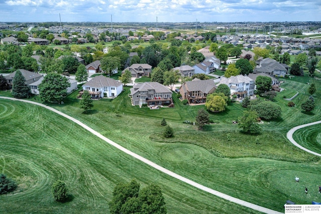 9711 S 176th St, Omaha, NE 68136 - aerial view of residential area featuring a local golf course