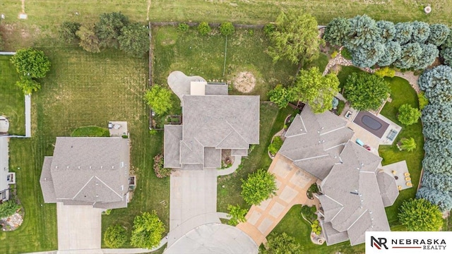 18402 Polk St, Omaha, NE 68135 - aerial view of property and surrounding area