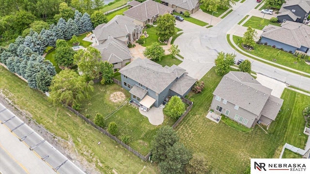 18402 Polk St, Omaha, NE 68135 - aerial view of property's location with nearby suburban area