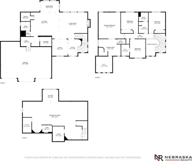 18402 Polk St, Omaha, NE 68135 - home floor plan
