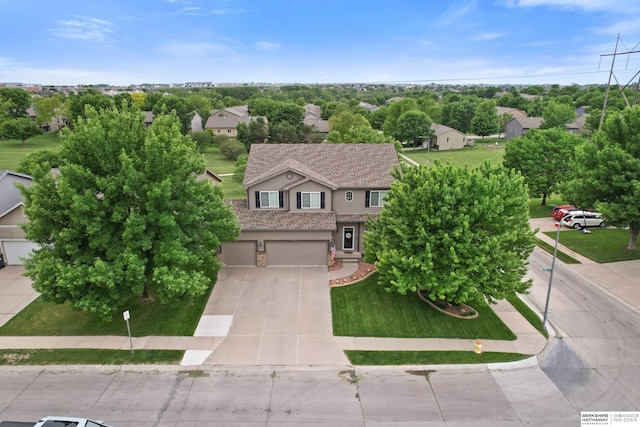 4706 S 187th Ave, Omaha, NE 68135 - aerial perspective of suburban area