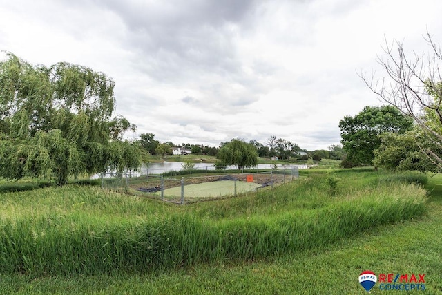 29300 S Golden Pond Rd, Firth, NE 68358 - view of yard with a water view