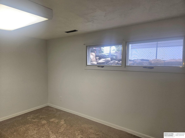 713 Janes View St, Papillion, NE 68046 - spare room with healthy amount of natural light, dark carpet, and baseboards