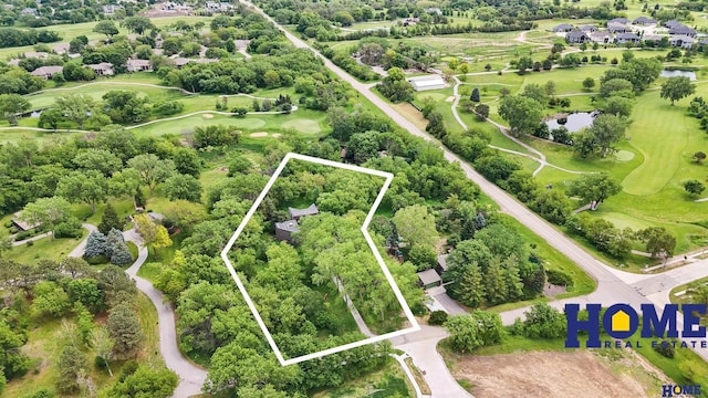 4144 S 88th St, Lincoln, NE 68520 - view of property location with property boundaries highlighted, a large body of water, and a golf club