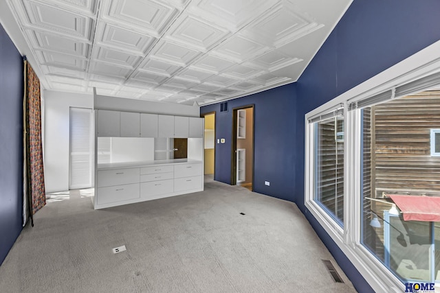 4144 S 88th St, Lincoln, NE 68520 - unfurnished bedroom with an ornate ceiling and light carpet