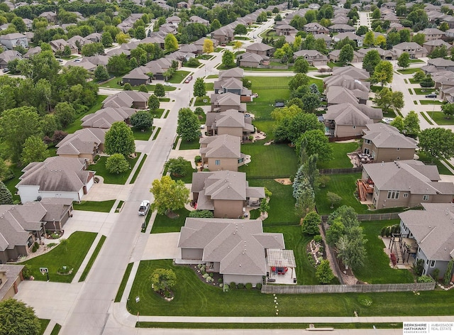 504 S 198th St, Elkhorn, NE 68022 - aerial perspective of suburban area
