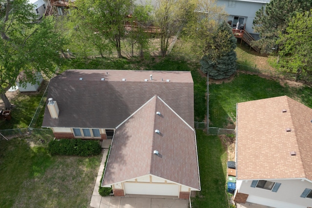 2211 Scarborough Dr, Bellevue, NE 68123 - aerial view of property and surrounding area