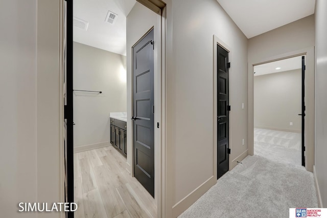 9350 S 86th St, Lincoln, NE 68526 - hallway featuring baseboards