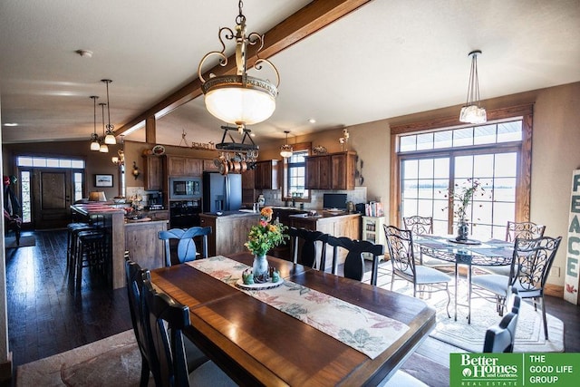 3860 Shady Bend Rd, Grand Island, NE 68801 - dining area with wood finished floors