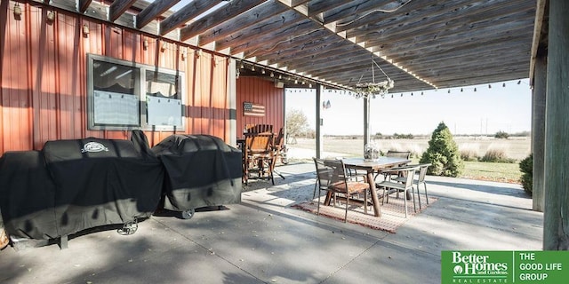 3860 Shady Bend Rd, Grand Island, NE 68801 - view of patio featuring outdoor dining space and a grill
