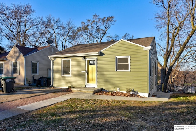 3948 N 54th St, Omaha, NE 68104 - view of bungalow-style house