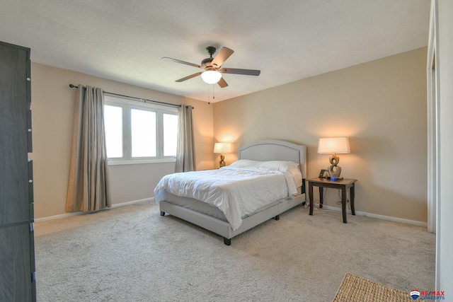 2430 Jameson St S, Lincoln, NE 68512 - bedroom featuring carpet flooring, baseboards, and ceiling fan