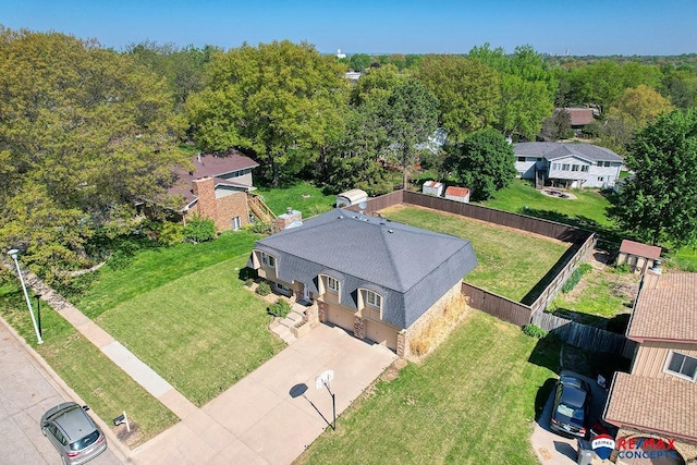 2430 Jameson St S, Lincoln, NE 68512 - bird's eye view of a forest
