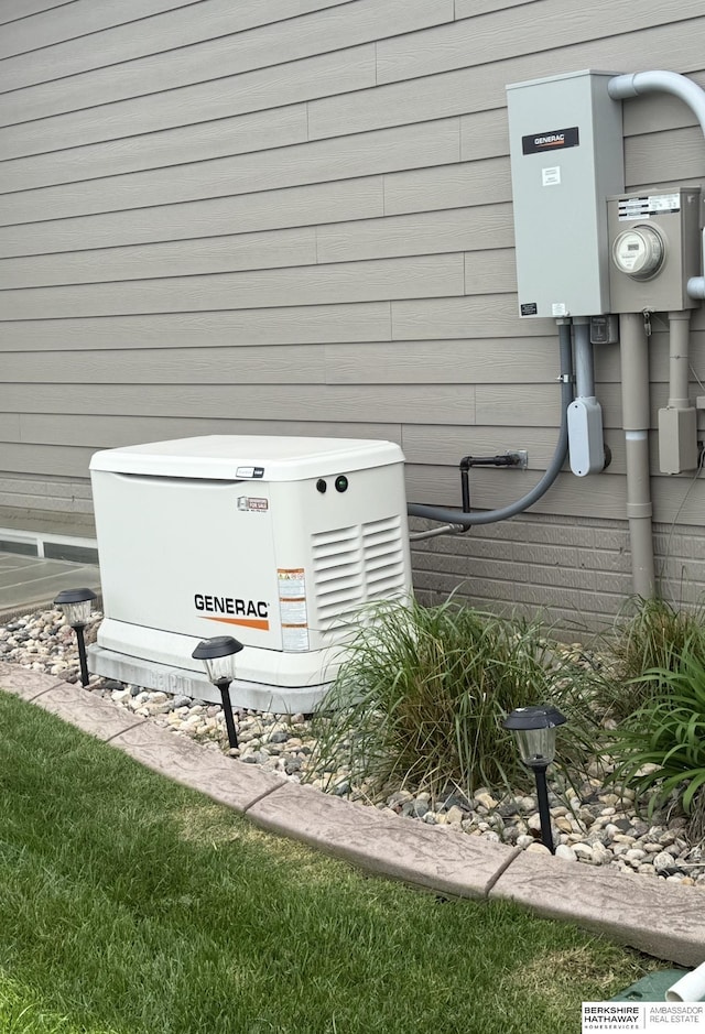 235 N 10th Ave, Springfield, NE 68059 - exterior view of a power unit and electric meter