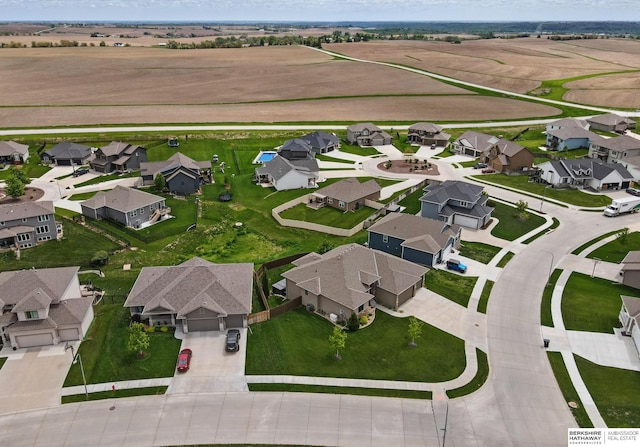 235 N 10th Ave, Springfield, NE 68059 - aerial view of property's location with nearby suburban area