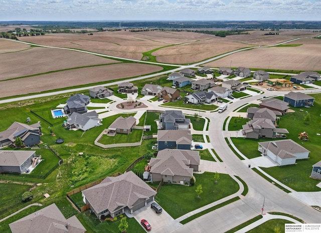 235 N 10th Ave, Springfield, NE 68059 - aerial view of property's location with nearby suburban area
