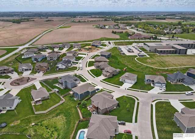 235 N 10th Ave, Springfield, NE 68059 - aerial overview of property's location featuring nearby suburban area