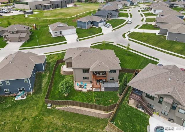 235 N 10th Ave, Springfield, NE 68059 - aerial perspective of suburban area