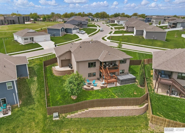 235 N 10th Ave, Springfield, NE 68059 - aerial perspective of suburban area