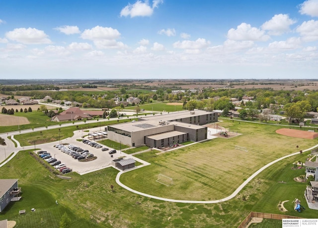 235 N 10th Ave, Springfield, NE 68059 - bird's eye view