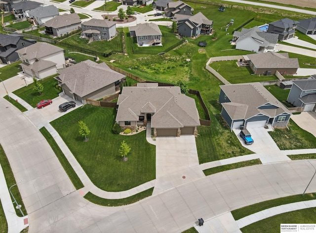 235 N 10th Ave, Springfield, NE 68059 - aerial view of property's location featuring nearby suburban area