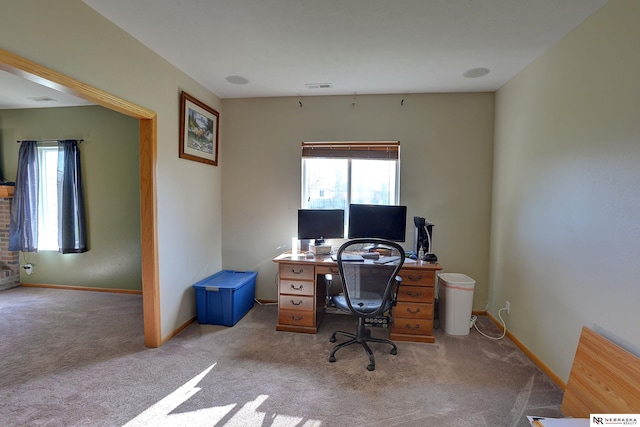 10419 N 150th St, Bennington, NE 68007 - office space with carpet floors and baseboards