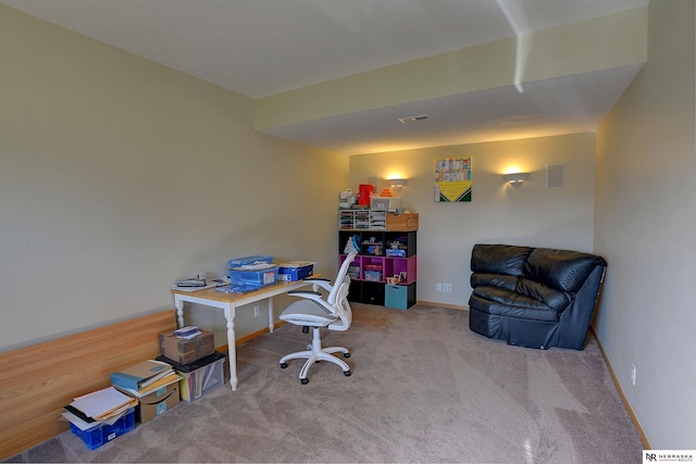10419 N 150th St, Bennington, NE 68007 - office space with baseboards and carpet flooring