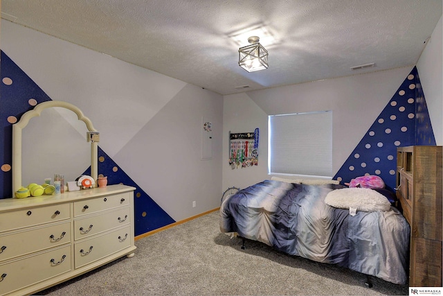 10419 N 150th St, Bennington, NE 68007 - bedroom featuring lofted ceiling, a textured ceiling, carpet flooring, and baseboards