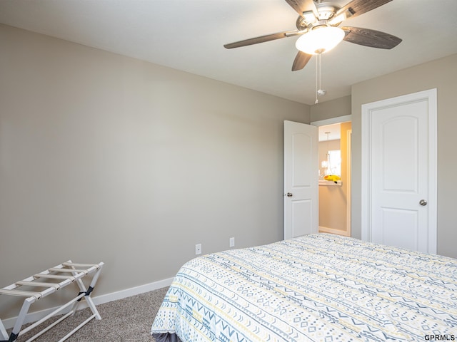 15218 Vane St, Bennington, NE 68007 - bedroom featuring carpet floors and ceiling fan