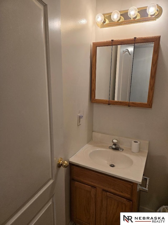 4555 Meredith Ave, Omaha, NE 68104 - bathroom with vanity