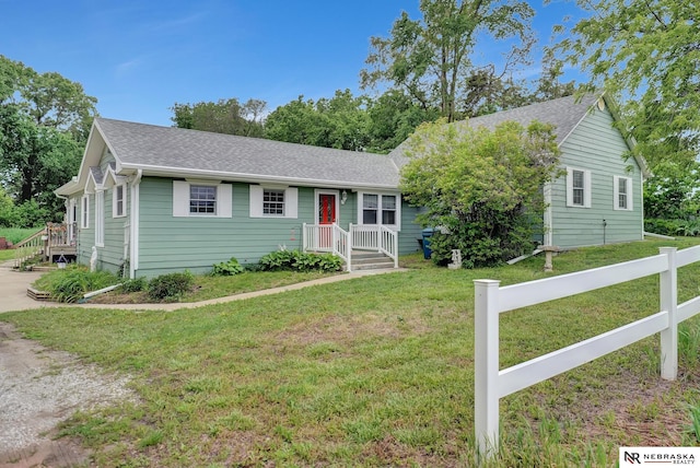 7105 W Davey Rd, Raymond, NE 68428 - ranch-style house with a shingled roof