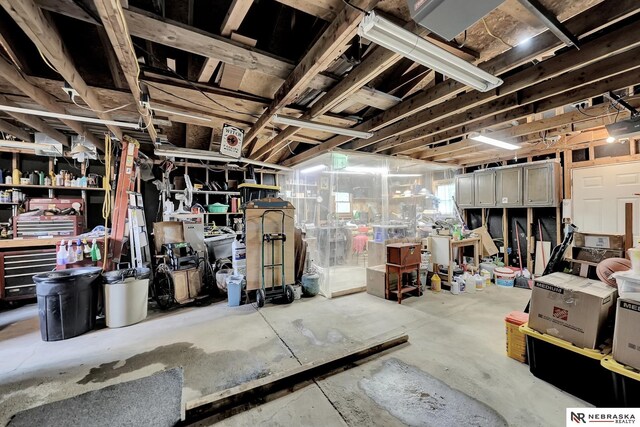 7105 W Davey Rd, Raymond, NE 68428 - view of basement