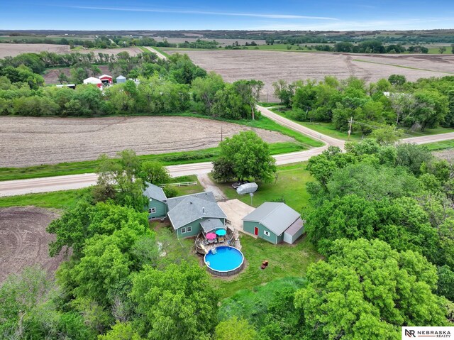 7105 W Davey Rd, Raymond, NE 68428 - aerial view of sparsely populated area