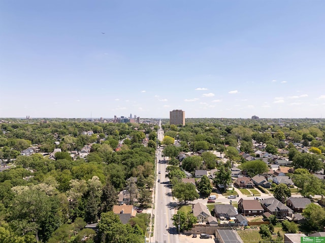 5320 Elmwood Plz, Omaha, NE 68106 - aerial view of a tree filled landscape