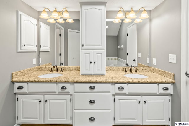 17310 I St, Omaha, NE 68135 - full bath featuring double vanity