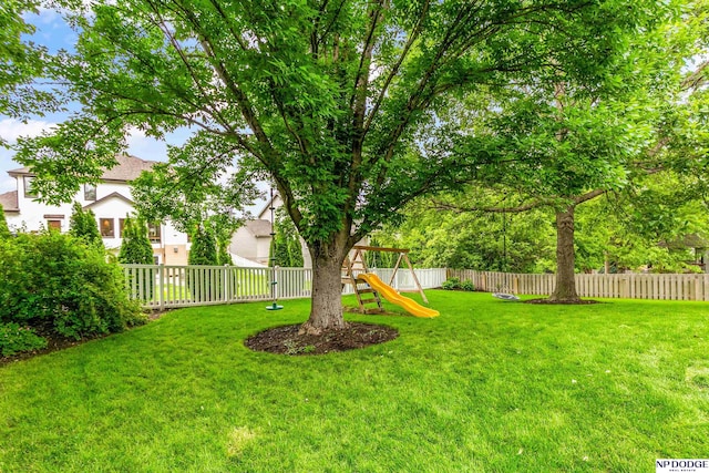 17310 I St, Omaha, NE 68135 - view of yard with a playground