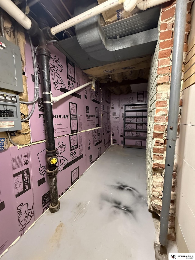 3836 Drexel St, Omaha, NE 68107 - view of unfinished basement