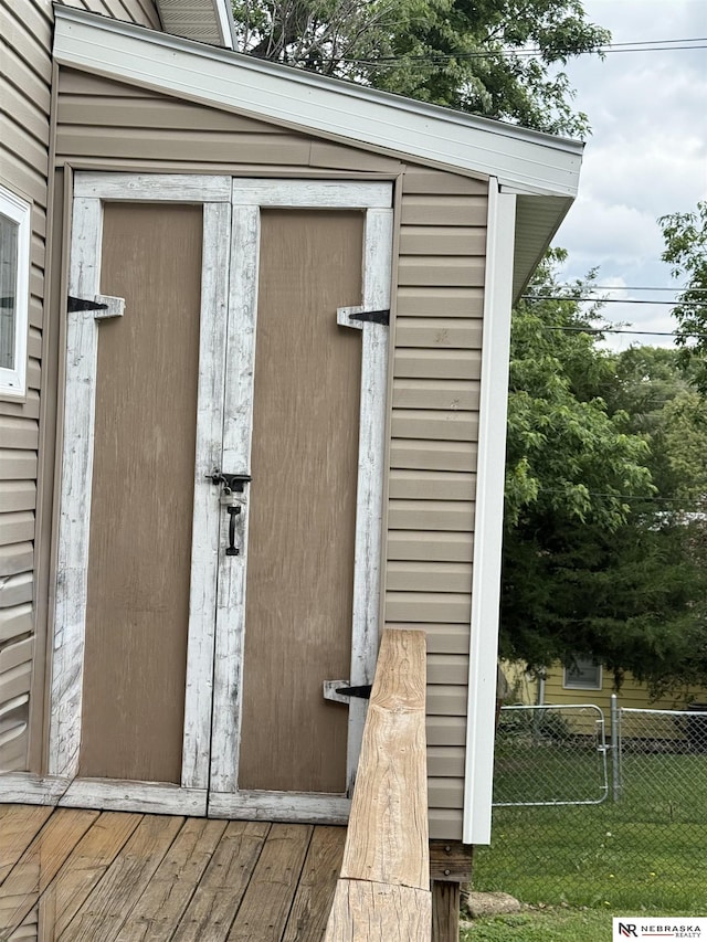 3836 Drexel St, Omaha, NE 68107 - view of shed