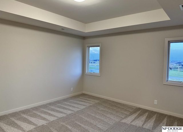 17010 Daniel St, Bennington, NE 68007 - carpeted spare room with baseboards and plenty of natural light
